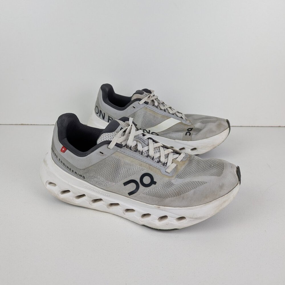 On Cloud Cloudsurfer Next Shoes Womens Size 8 Glacier White Running 3WE30050070.